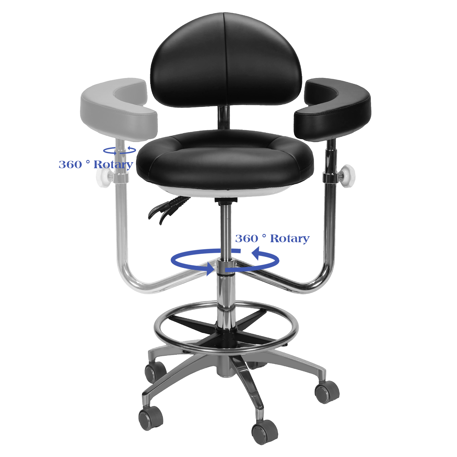 Medical Lab Chair - كرسي طبيب أسنان مريح قابل لتعديل