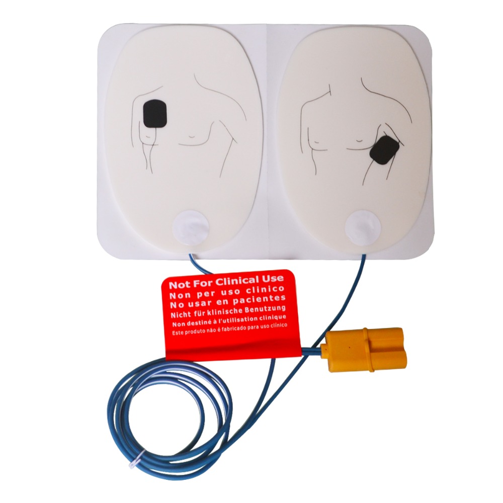 Defibrillator Aed Trainer - 1 زوج درهم التدريب ECG صدمات