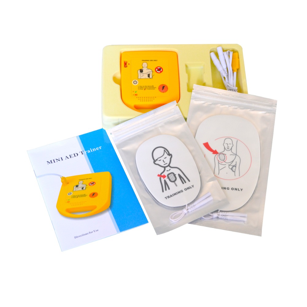 مصغرة درهم مدرب XFT-D0009 الإن - مراجعة Defibrillator Aed Trainer وسعره