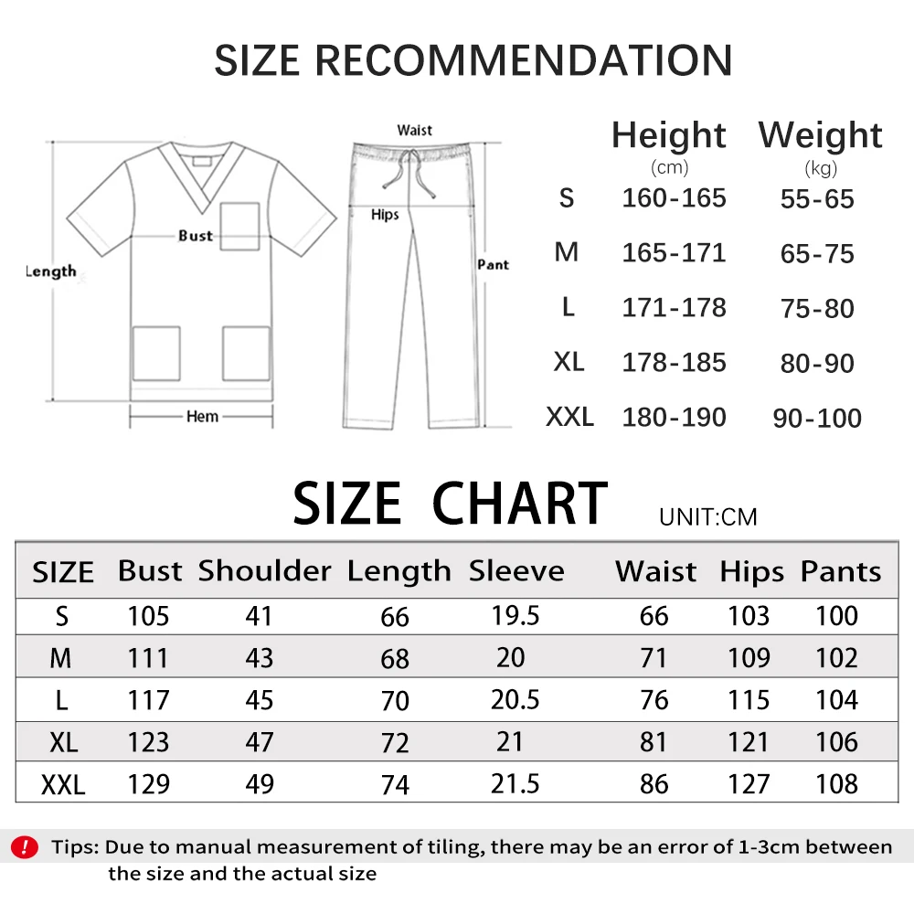 الزي الجراحي مختبر عمال الملاب - مراجعة Medical Lab Uniform وسعره