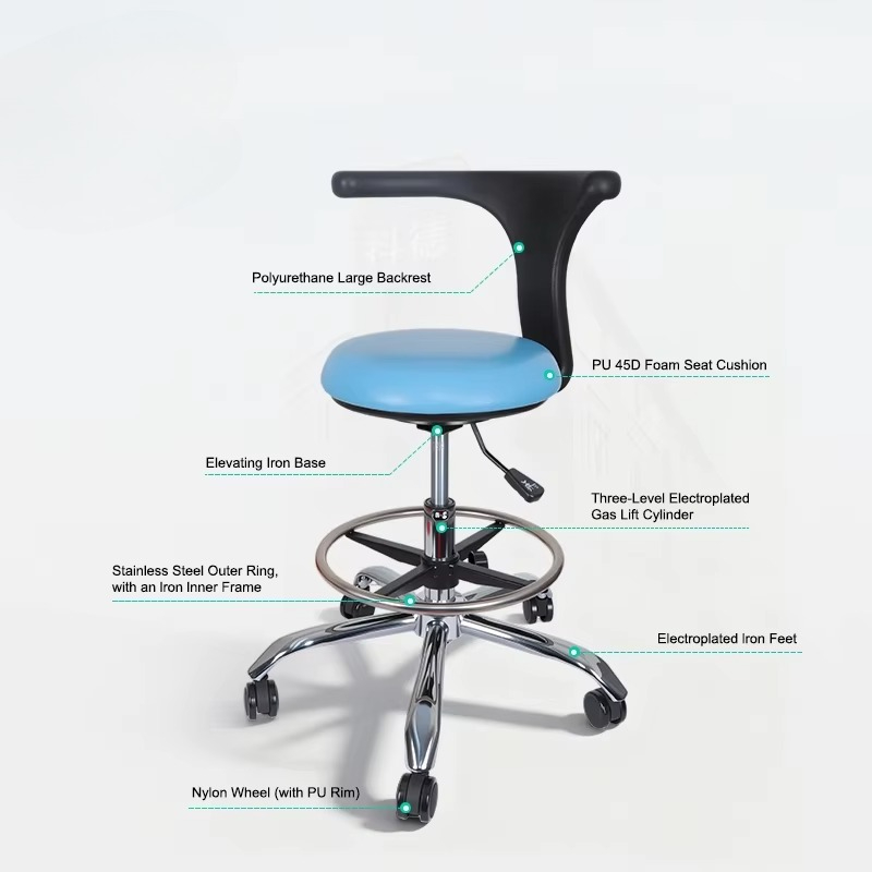 كرسي طبي لطب الأسنان مع وسادة  - مراجعة Medical Lab Chair وسعره
