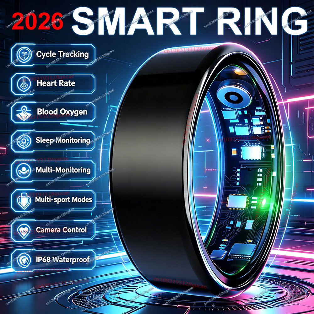 خاتم ذكي جديد 2026 لمراقبة معد - مراجعة Blood Pressure Monitor وسعره