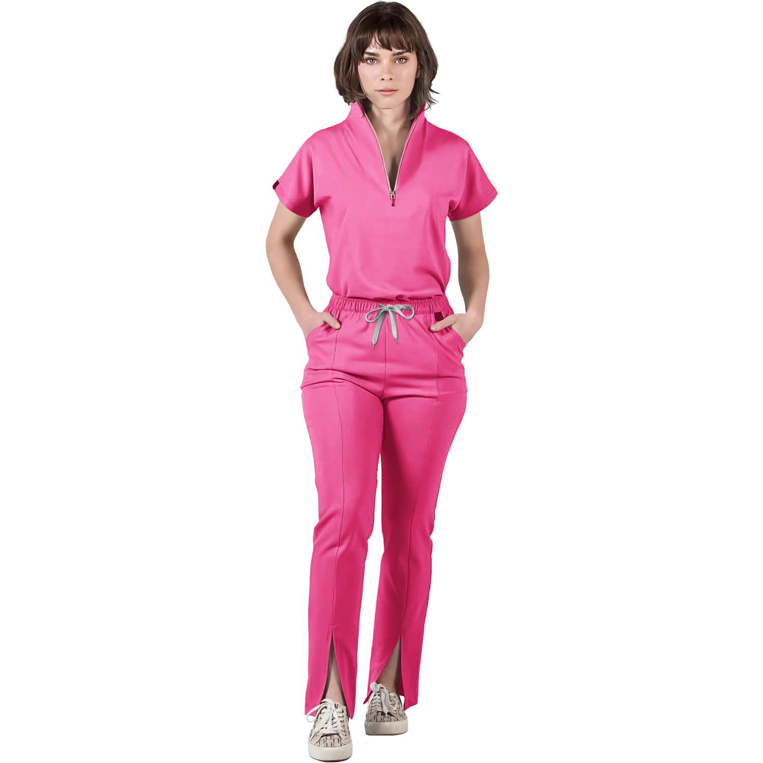 طقم زي موحد بلون واحد لغرفة ال - مراجعة Medical Lab Uniform وسعره