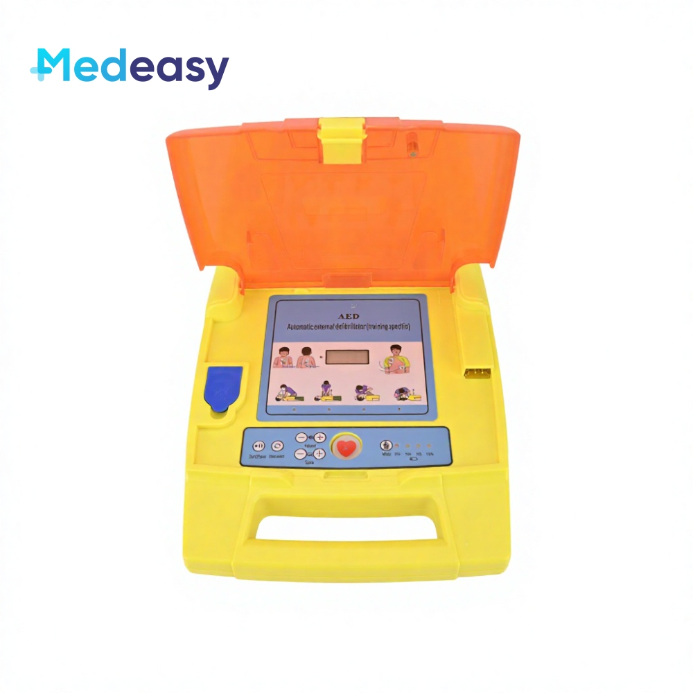 جهاز محاكاة مزيل الرجفان الخار - مراجعة Defibrillator Aed Trainer وسعره