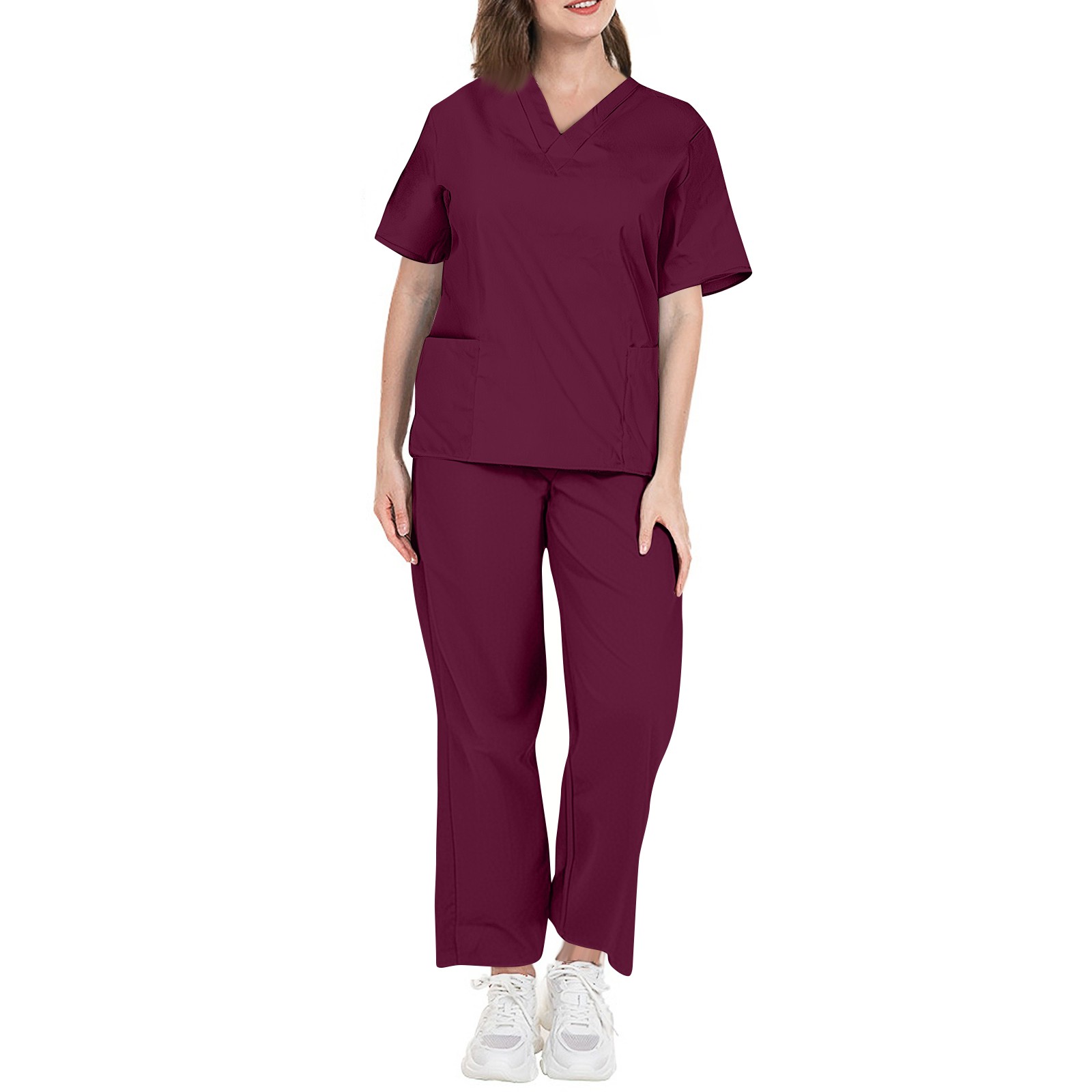 مجموعات عداء ببطء النساء الجما - مراجعة Medical Lab Uniform وسعره