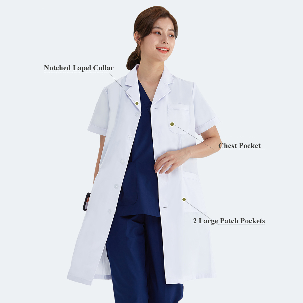 للجنسين معطف أبيض معطف للمختبر - مراجعة Medical Lab Hospital وسعره